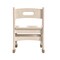 Flash Furniture Bright Beginnings  Commercial Grade Wooden Classroom Chairs, 9" Seat Height with Non-Slip Foot Caps and Built-In Carrying Handle, Natural, PK2 MK-KE24428-GG - alternate 7